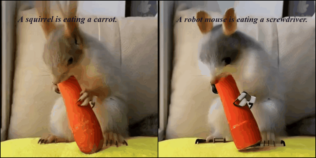 Squirrel with carrot